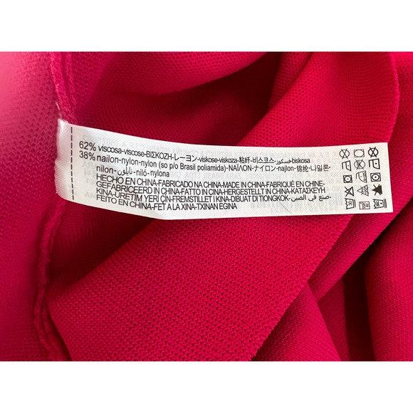 NWT - ZARA Strappless Fuschia Knit Maxi - Size Small - Picture 8 of 8